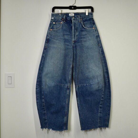 Citizens of Humanity Horseshoe Jeans Size 24 Relaxed Barrel Fit - Picture 7 of 10
